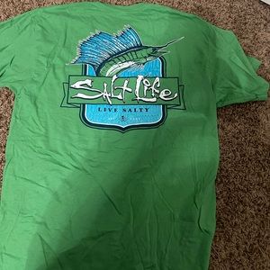 Salt life fish tee